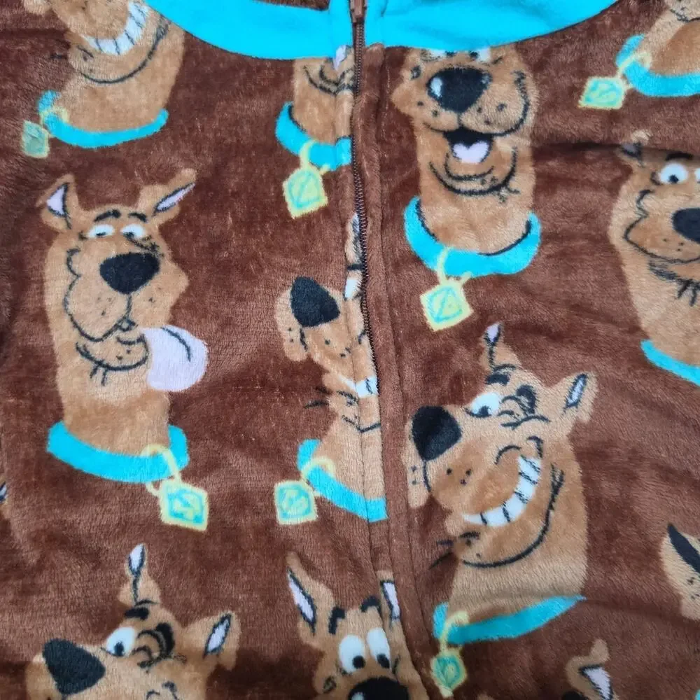 Scooby-Doo Hooded Adult Onesie One Piece Women's Size 3x Unisex